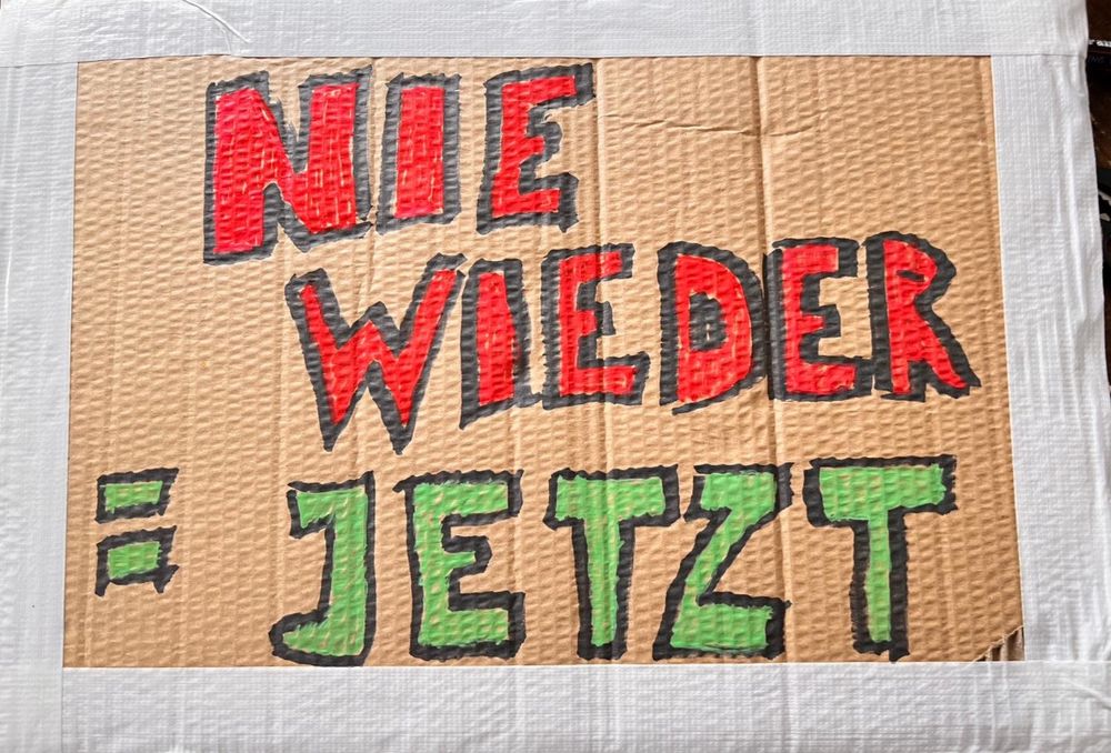 Nie wieder ist Jetzt!