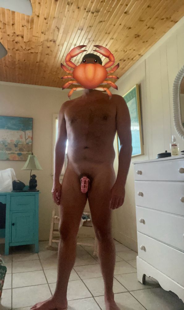 Locked boy showing off his fresh tan