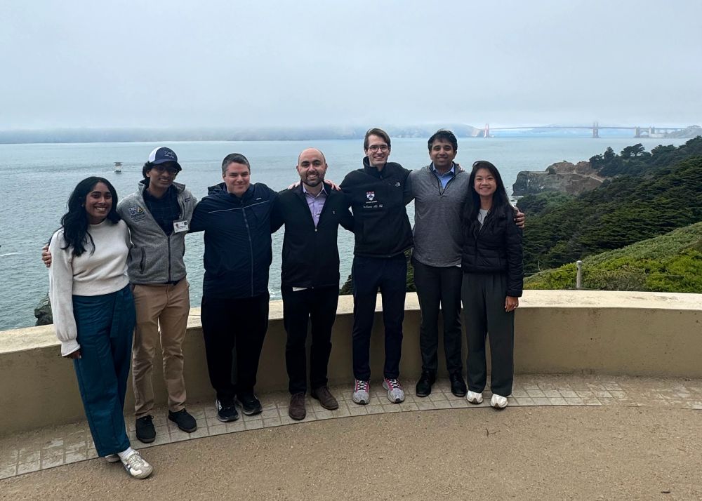 Cardiology fellows at lands end san francisco