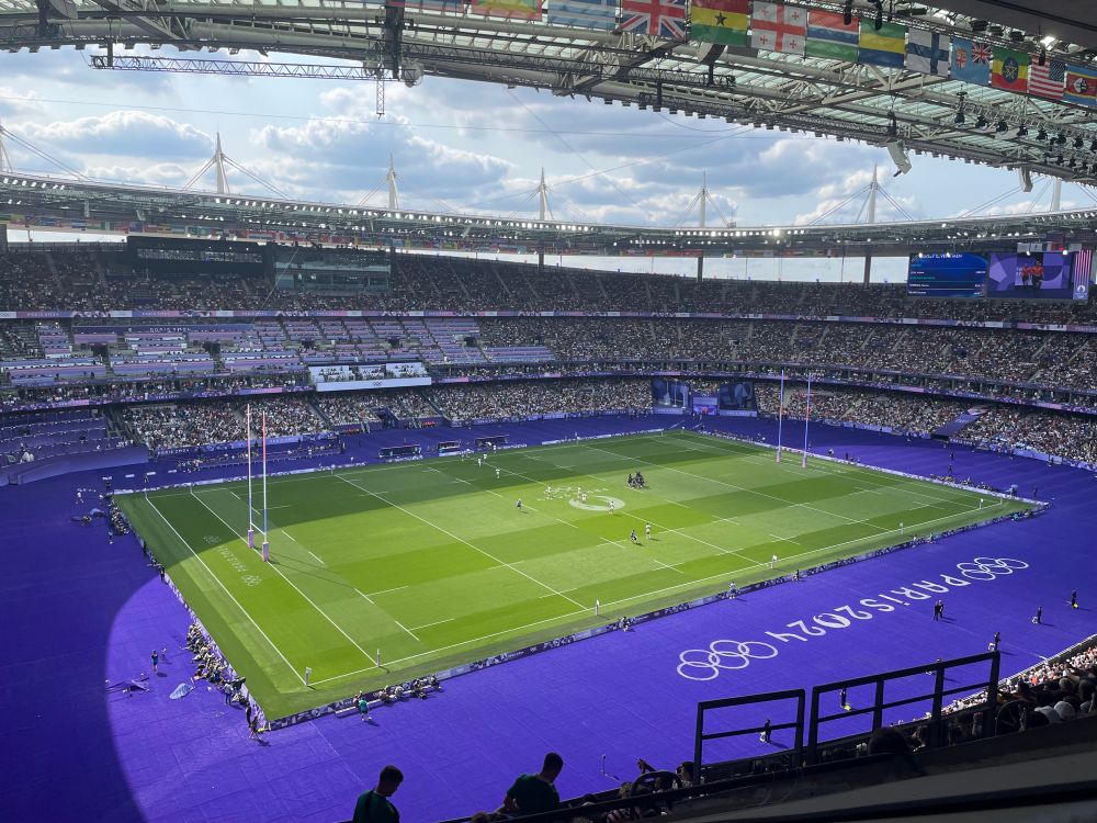 Le Stade de France pour l’épreuve de rugby à sept des JO de Paris 2024.

ANTOINE DUPONT CHAMPION OLYMPIQUE.