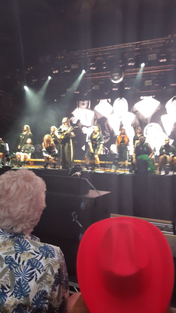 Self Esteem on the Park Stage Glastonbury Festival 