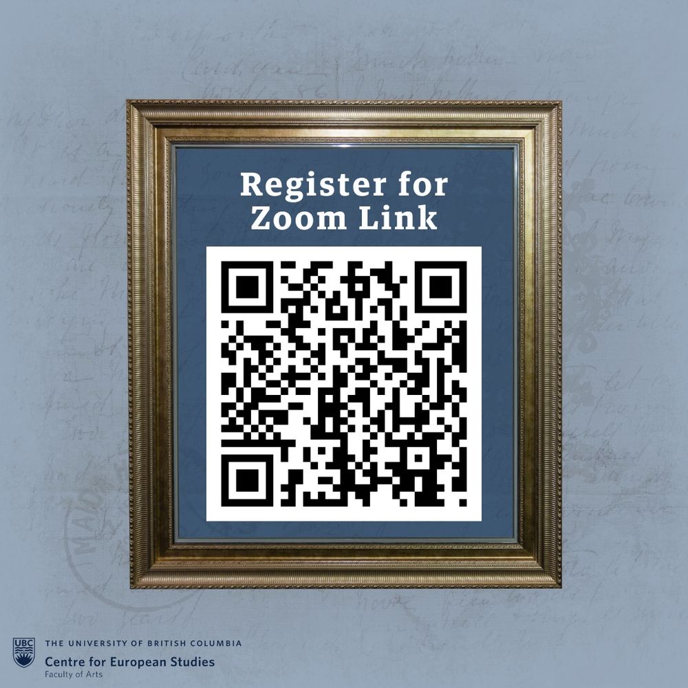 QR code for the online registration for those interested attending via zoom. 