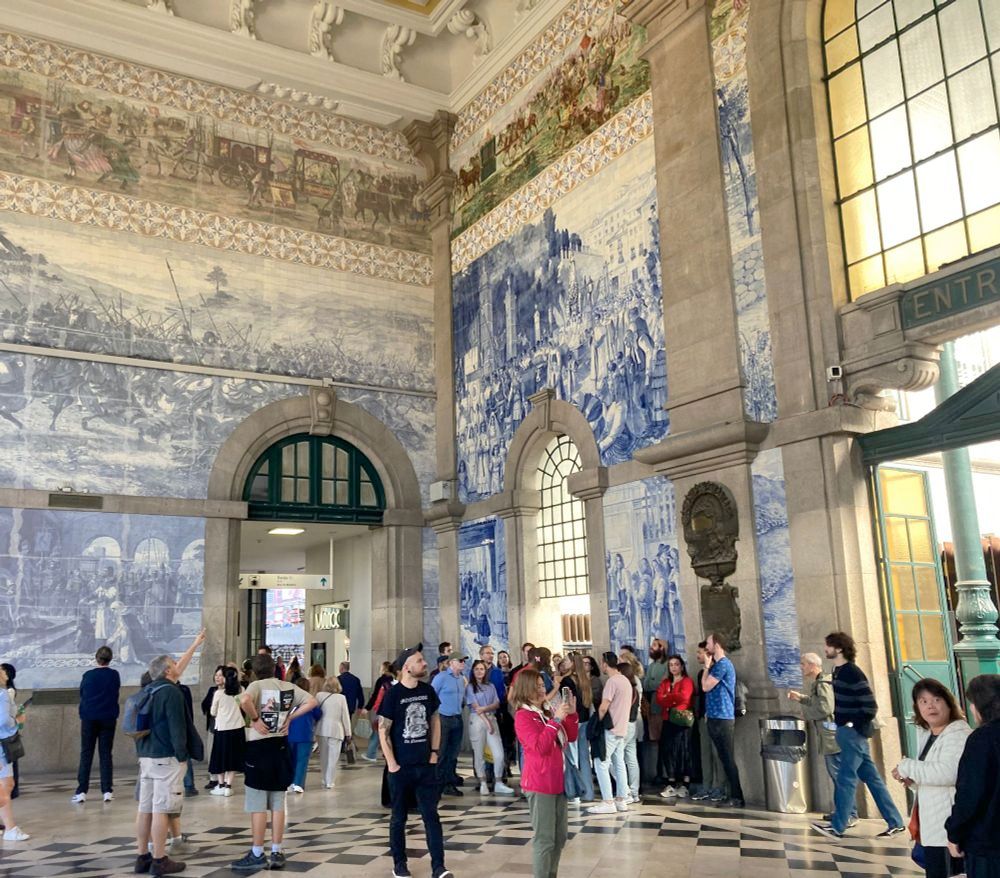 Sao Bento, jernbanestasjonen, Porto