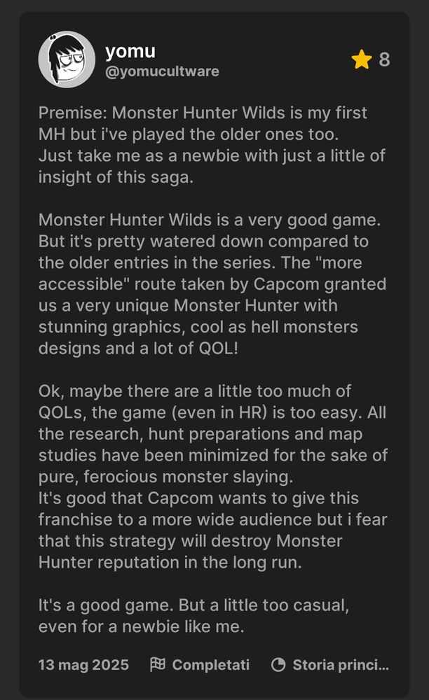 My Stash review of Monster Hunter Wilds