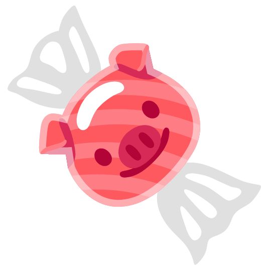 🍬 + 🐷