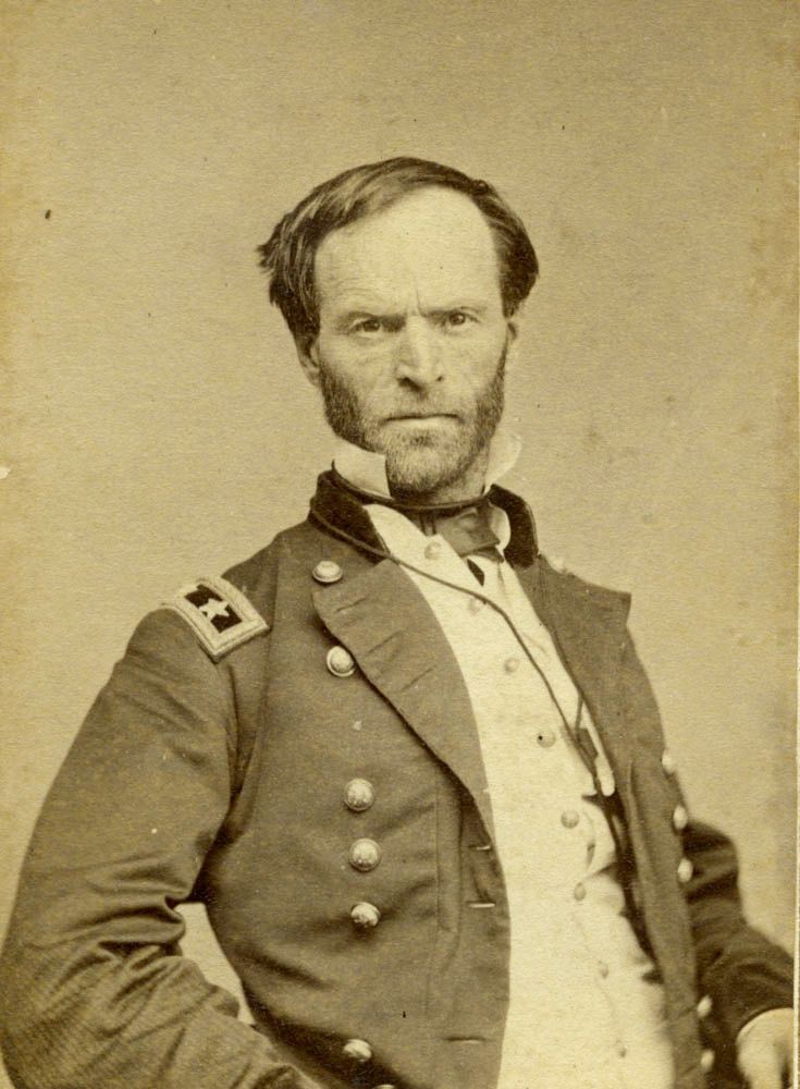 William Tecumseh Sherman staring at you. You know why.