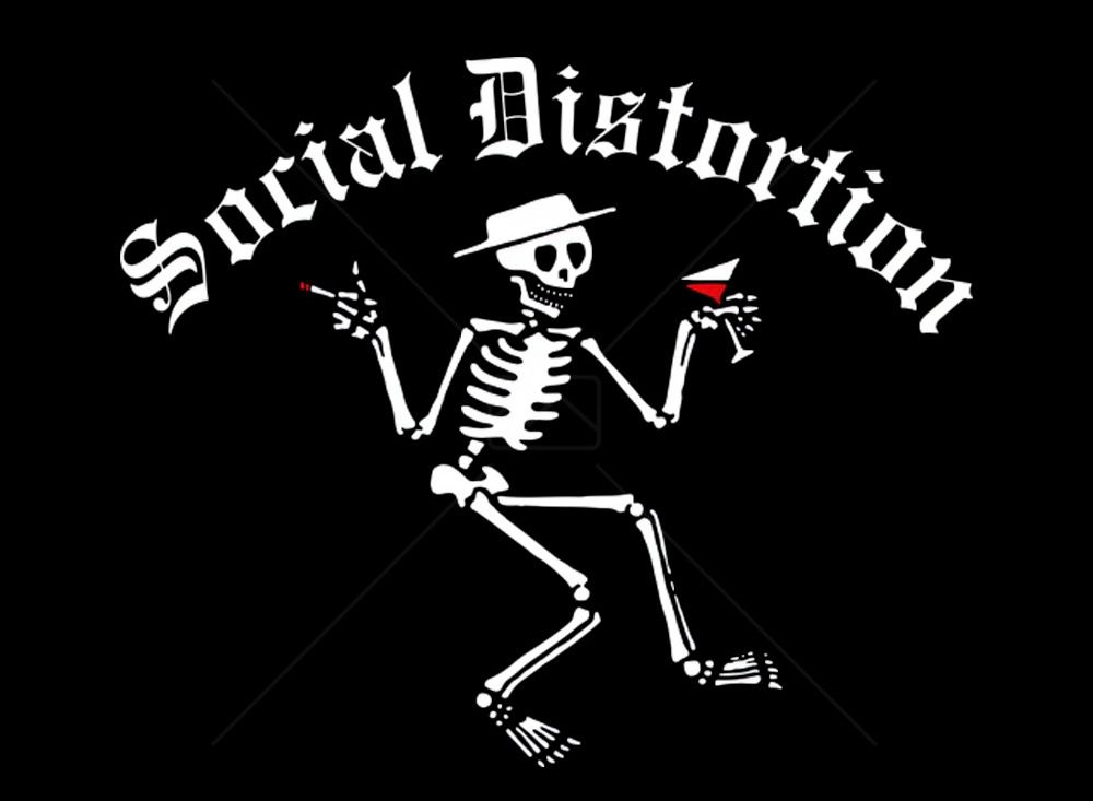 Social Distortion
Dancing skeleton holding a cocktail and a cigarette.