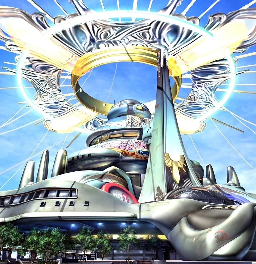 Balamb Garden from FFVIII