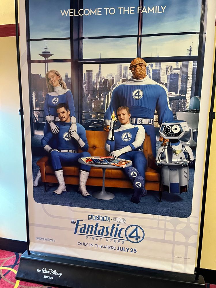 Poster for Fantastic Four: First Steps