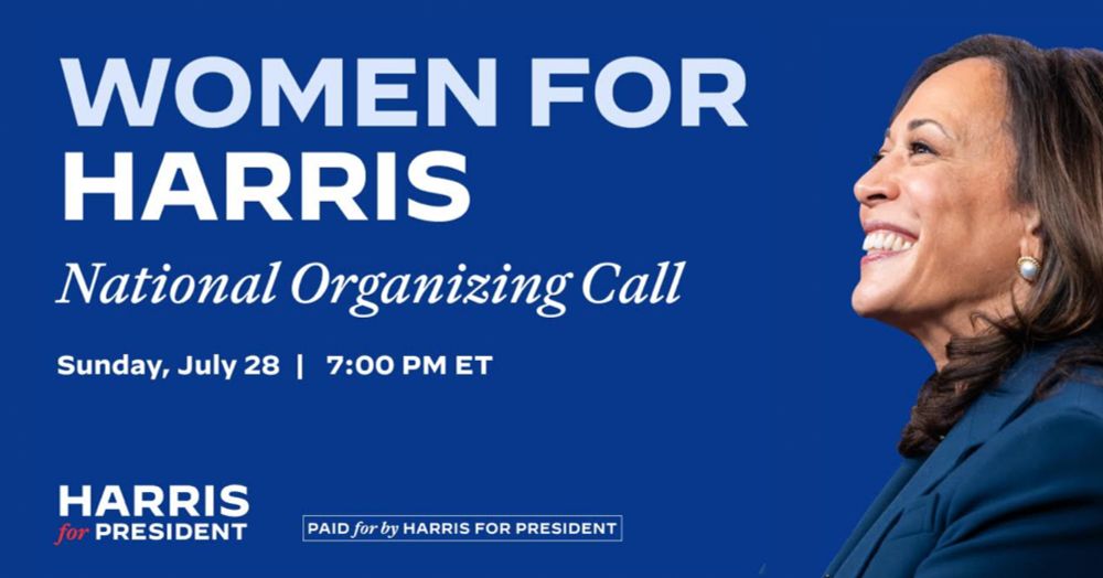 Women for Harris National Organizing Call · The Democratic National Committee