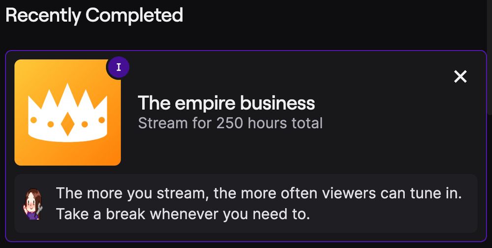 The empire business - Stream for 250 hours total