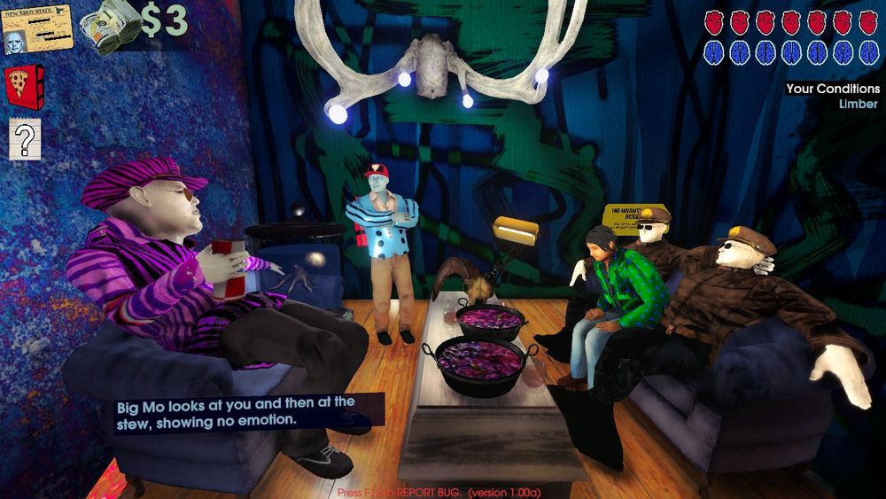 Betrayal At Club Low : c'est un c-rpg hyper court, hyper banger