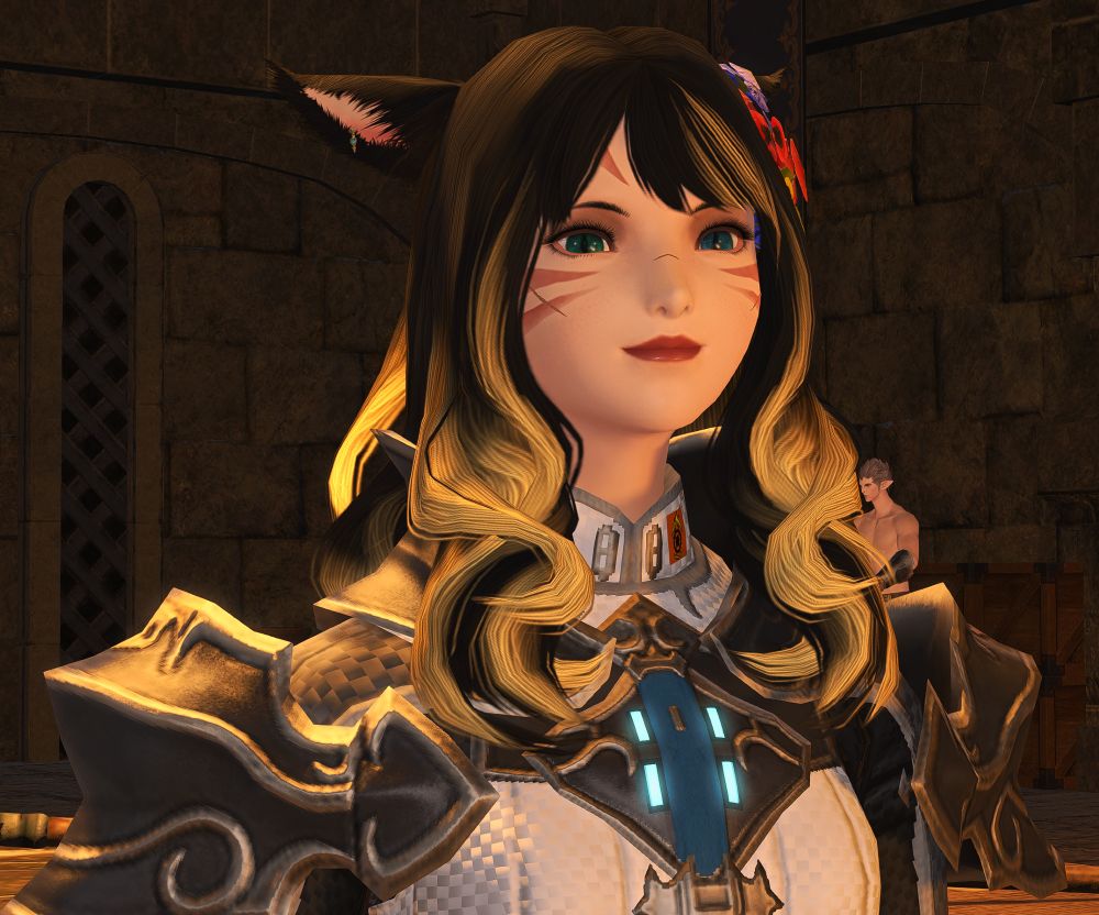 Seluina, after the banquet. Finally getting some good news about being allowed into Ishgard. 