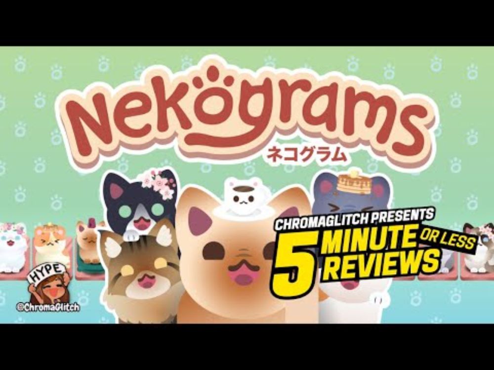 A COZY CAT-FILLED PUZZLE GAME | 5 Minute Reviews: Nekograms