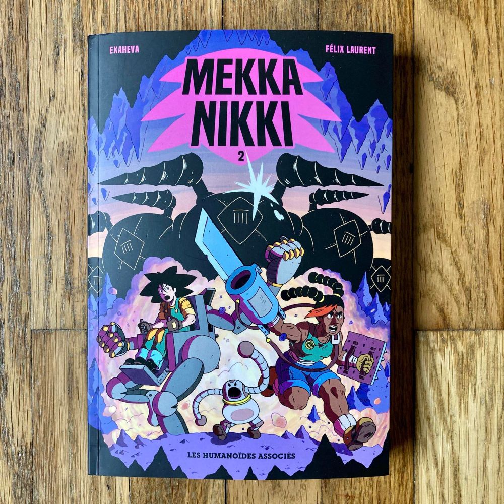 Couverture du tome 2 de Mekka Nikki!