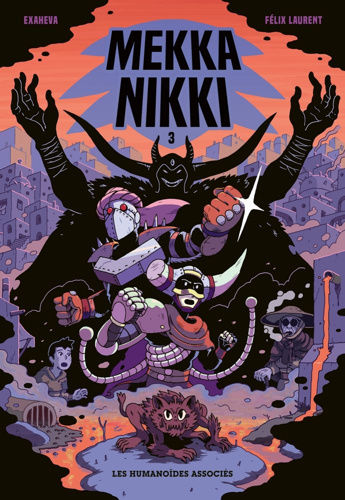 Couverture du tome 3 de Mekka Nikki