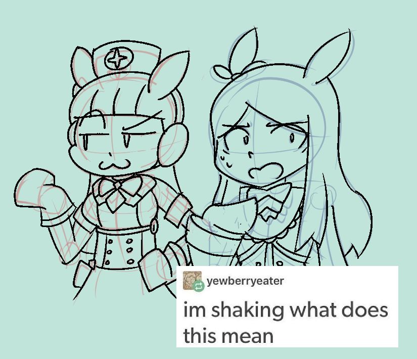 mejiro mcqueen: im shaking what does this mean