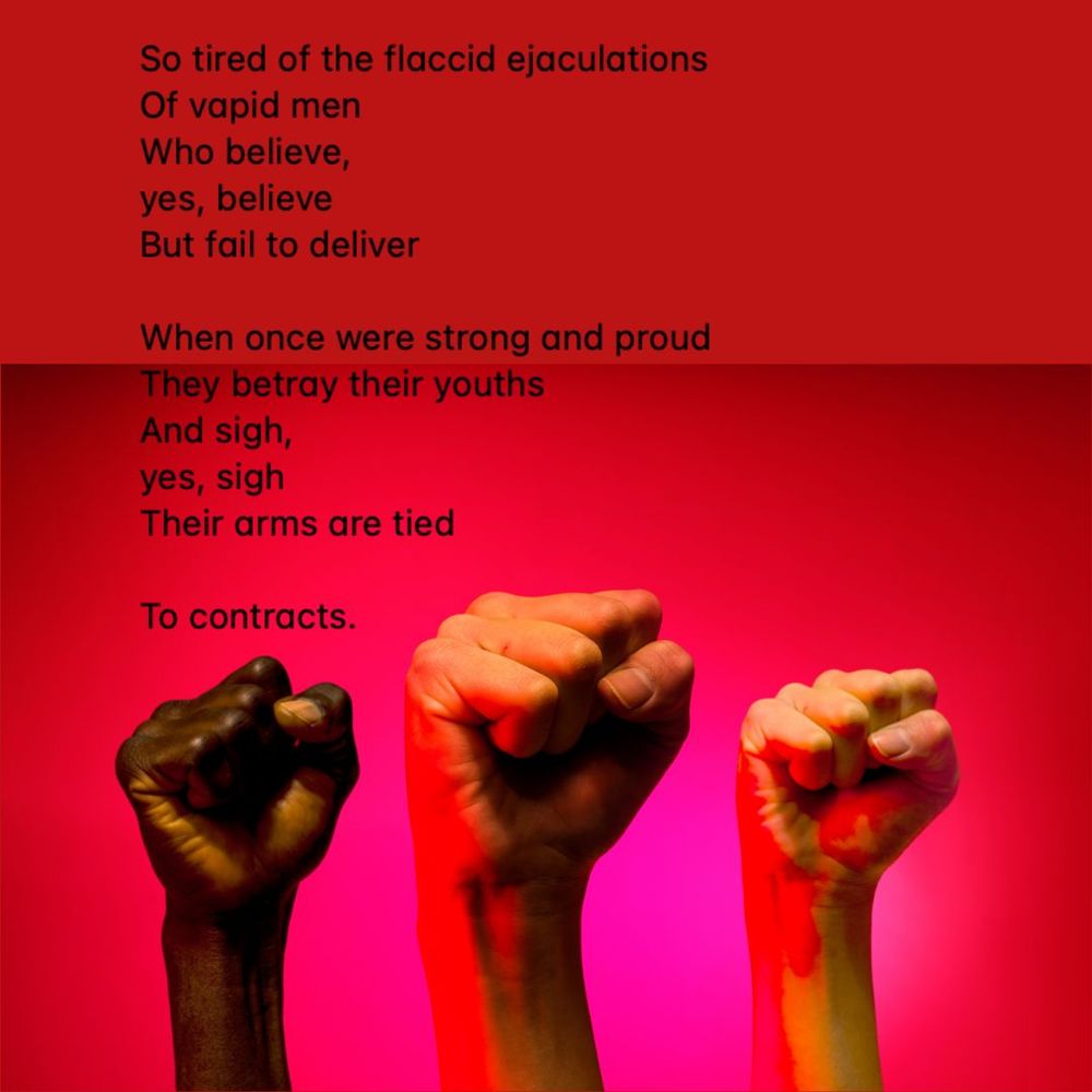 Some short prose re. protest