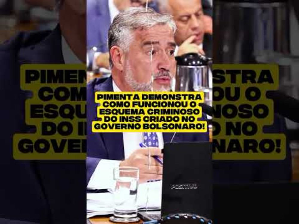 Pimenta explica: como os bolsonaristas criaram esquema criminoso para roubar os aposentados do INSS