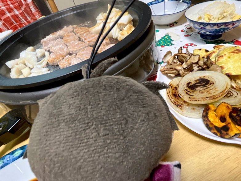 野菜は別で焼いておくタイプの焼肉
