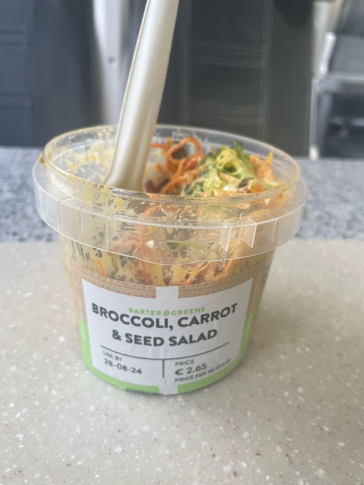 Sugar laden broccoli salad