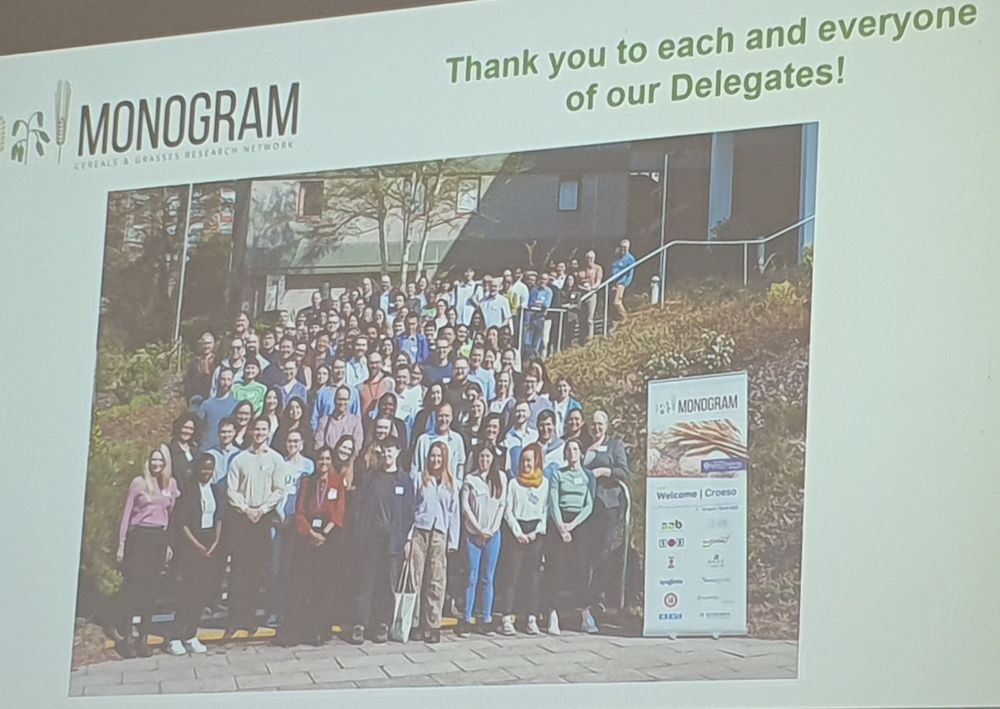 A picture showing the attendees of the Monogram2025 conference in Aberystwyth. 