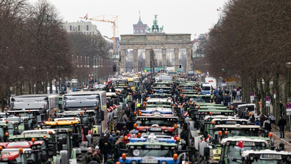 Bauernproteste 2024, oder: der Großangriff der Arschlochgesellschaft