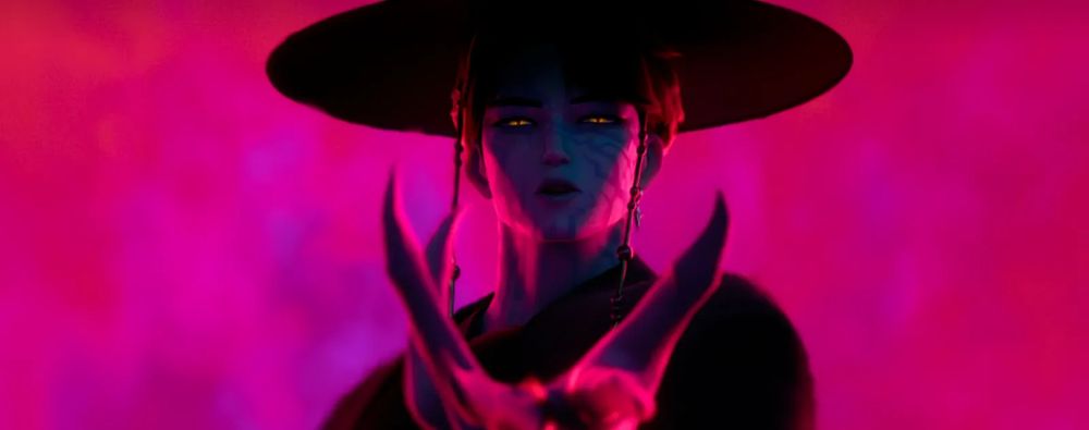 A demonic looking Korean boy with claw-like fingers