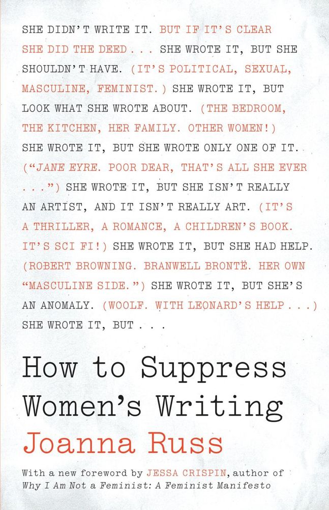 Der Umschlag von Joanna Russ’ "How to Suppress Women’s Writing".