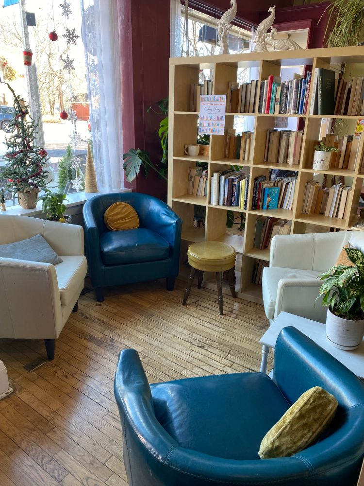 The White Peacock lending library 