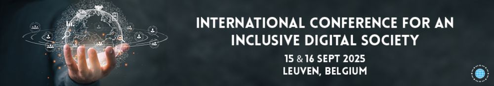 banner of the International Conference for an Inclusive Digital Society