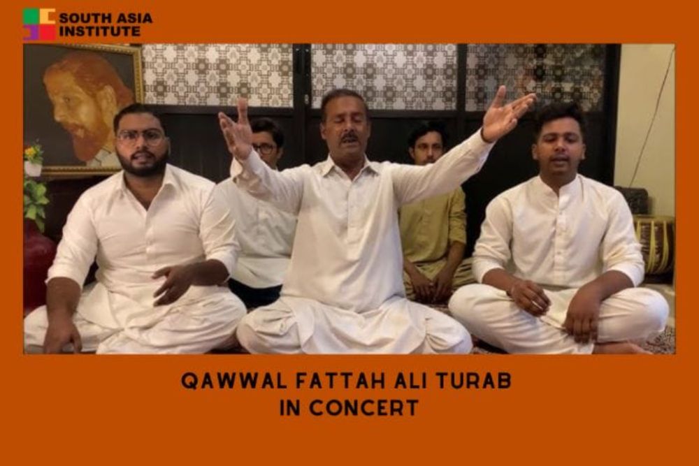 South Asia Institute Presents Qawwal Fattah Ali Turab in Concert - Preview