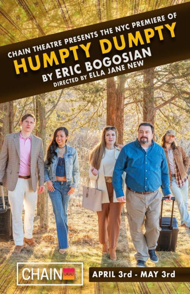 Chain Theatre Presents ERIC BOGOSIAN’S HUMPTY DUMPTY — Preview