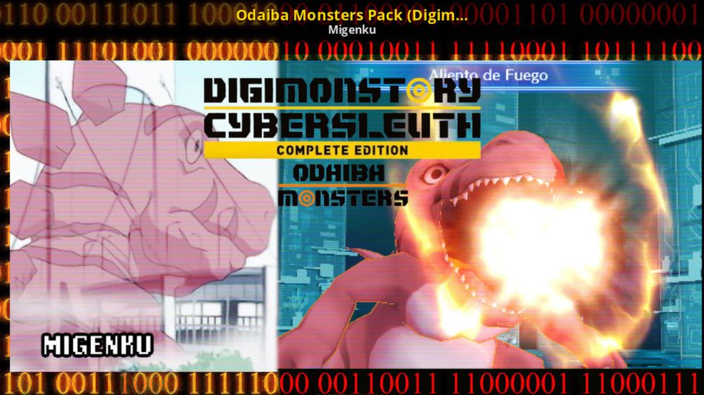 Odaiba Monsters Pack (Digimon Adventure) [Digimon Story Cyber Sleuth: Complete Edition] [Mods]