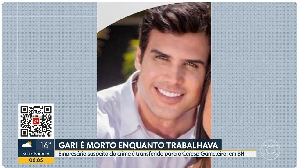 segunda das três fotos do assassino, Renê da Silva Nogueira Junior. todas são fotos posadas e editadas para serem bonitas, em que ele aparece sorrindo e bem arrumado, o cabelo penteado em um topete que nem o superman