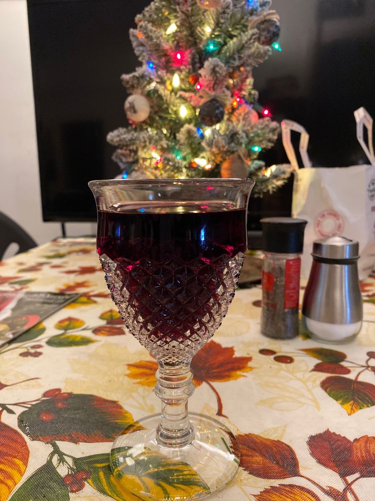 Glass of wine 