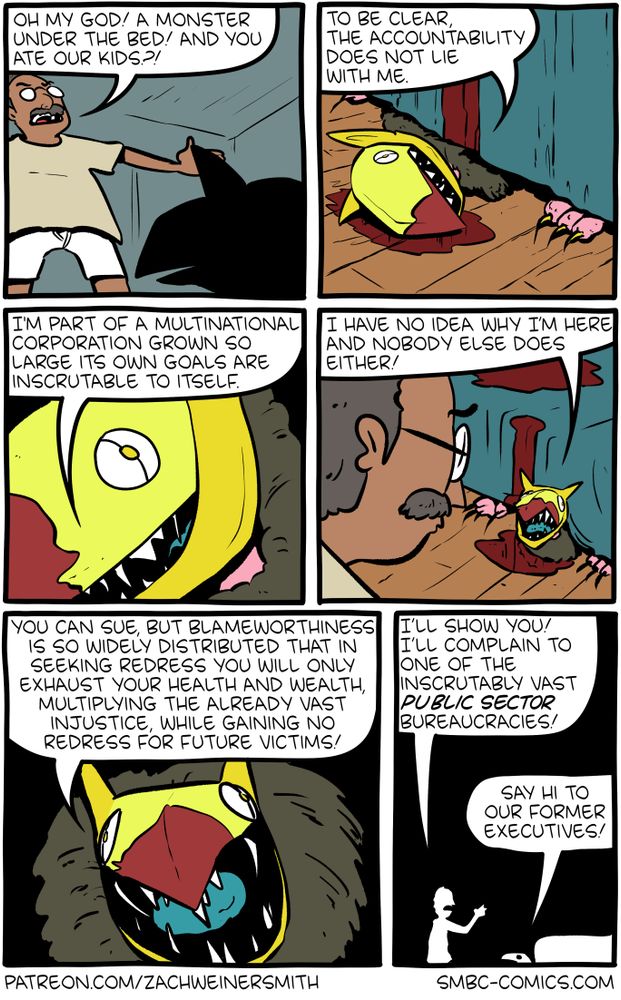 There should be a Monsters Inc. episode where they experience a leveraged buyout.
