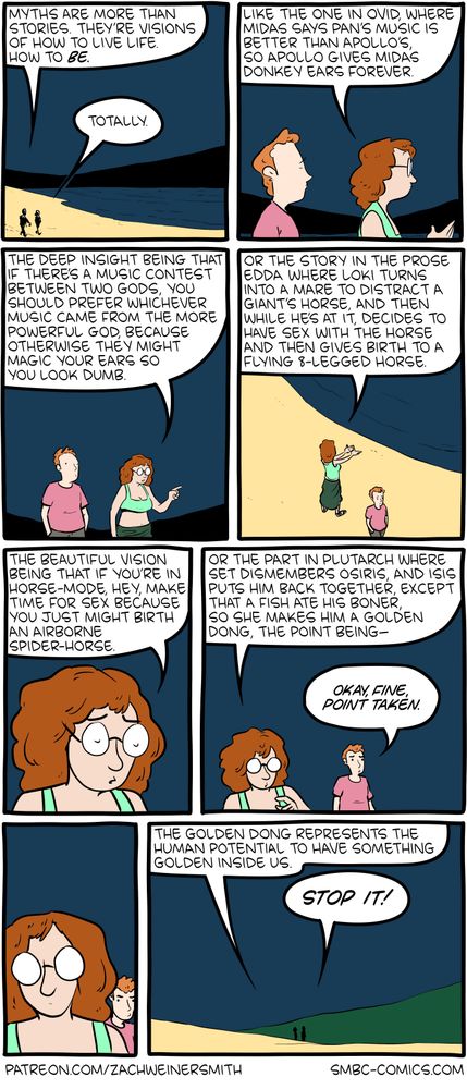 I need to do a book just of people ruining some nice idea by dissecting it.
