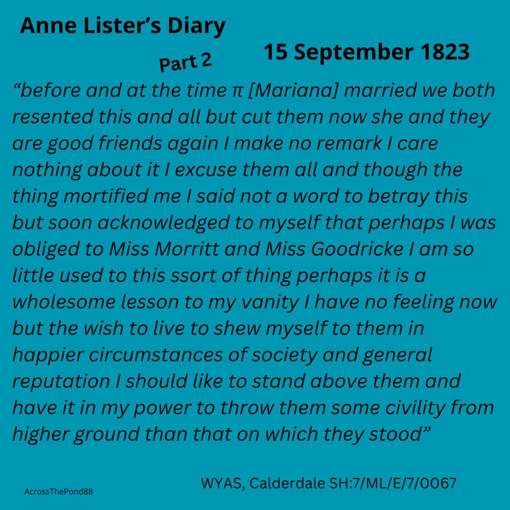 AL writes "I should like to stand above them and have it in my power to throw them some civility from higher ground than that on which they stood" Maybe higher society was flipping the bird to people who hurt AL her whole life.