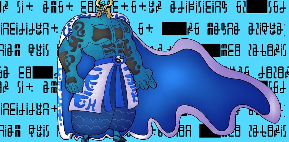 Onigashi the Oni guardian.  Swore to protect his home and people of this land, and fighting againdt the evergrowing power of the spirit realm.