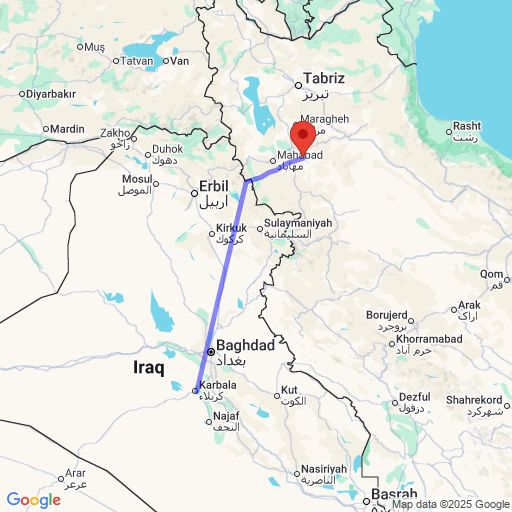 Map showing track of balloon EOSSP-4