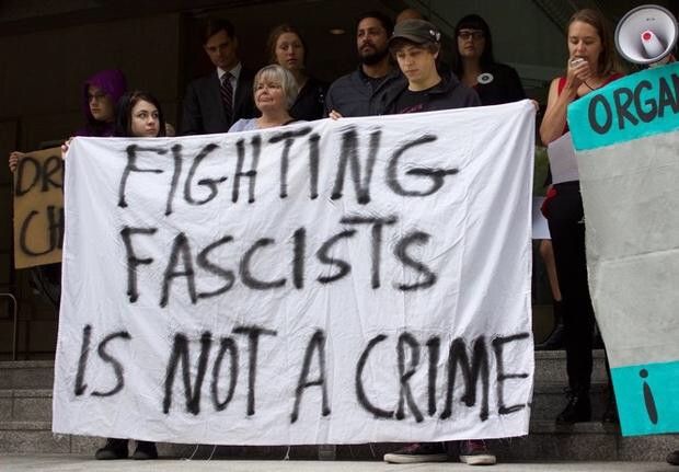A banner that says 