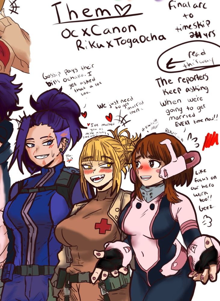 Ocxcanon toga and ochako