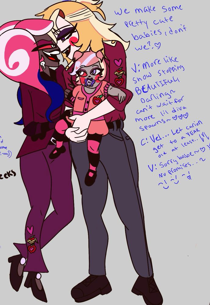 Oc fanchild for Velvette x oc 