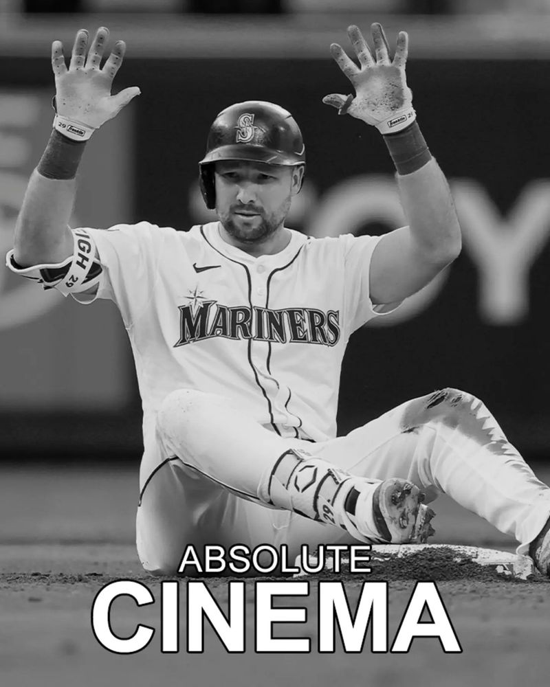 Picture of the future MLB MVP with the caption "Absolute Cinema" underneath it.