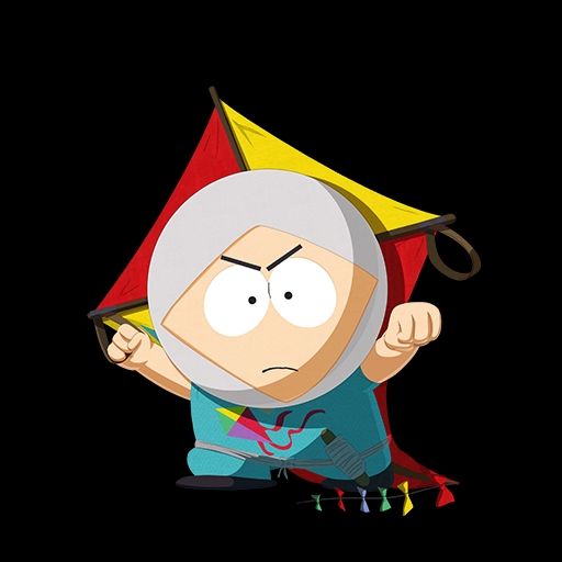 South Park's Kyle as The Human Kite
