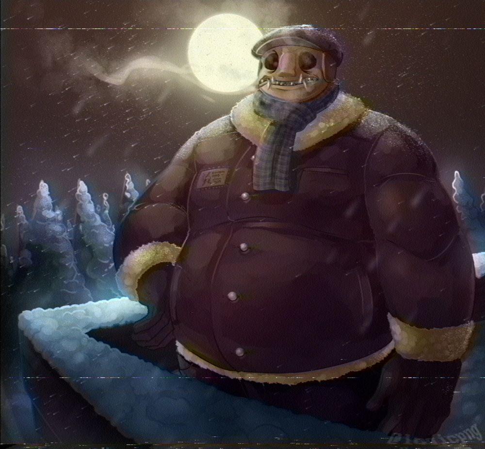 Ditto, but with VHS filters applied through NTSC-RS