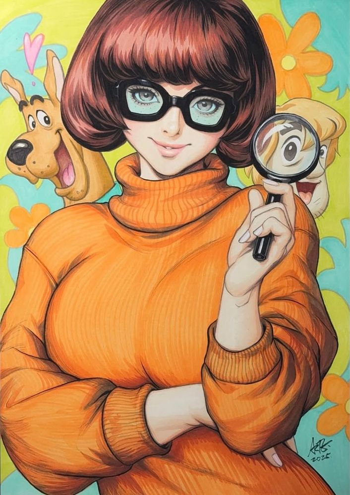 Velma from Hanna Barbara’s Scooby Doo