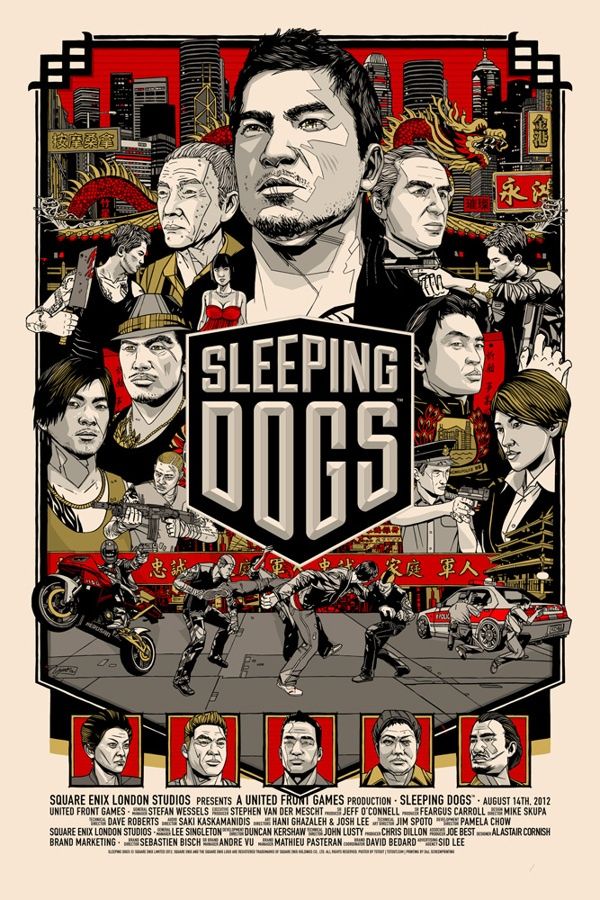 sleeping dogs poster