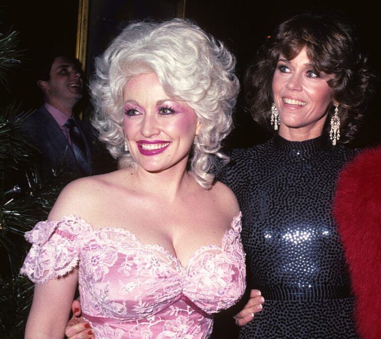 Dolly Parton and Jane Fonda